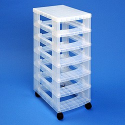 Storage tower WITHOUT 6x4 litre Really Useful Boxes