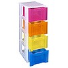 Slimline storage tower with 4x6 litre Really Useful Drawers