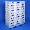 Storage tower triple with 30x4 litre boxes