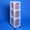 Storage tower with 3x19 litre boxes