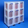 Storage tower triple with 9x19 litre boxes