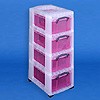 Storage tower with 4x9 litre boxes