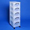Storage tower with 5x9 litre boxes