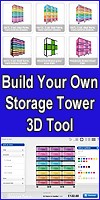 Build Your Own Storage Tower Interactive 3D Tool