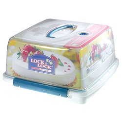 Lock & Lock Air Tight Portable Plastic Cake Box 12.6L