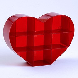 Small heart organiser tray 7