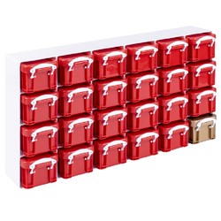 0.14 litre x24 Really Useful Christmas Advent Calendar Organiser Pack