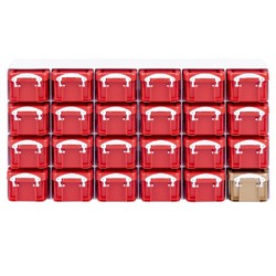 0.14 litre x24 Really Useful Christmas Advent Calendar Organiser Pack