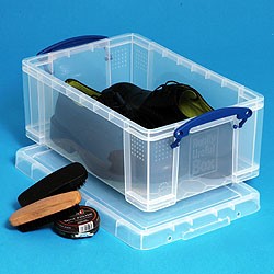 Really Useful Storage Box 9 Litre Clear