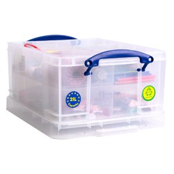 21 litre Really Useful Box + 2x Large tray 6