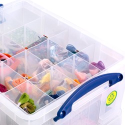 21 litre Really Useful Box + 2x Large tray 16