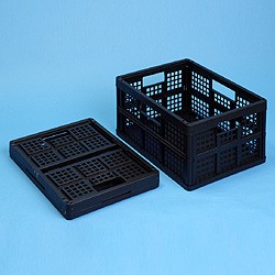 Really Useful Box® Klappbox 32 l schwarz 475 x 345 x 235 mm 