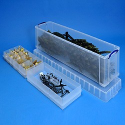 Really Useful Box 77L Trays Color Clear 