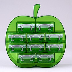 Small apple organiser with 10x0.07 litre Really Useful Boxes
