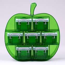 Small apple organiser with 7x0.14 litre Really Useful Boxes