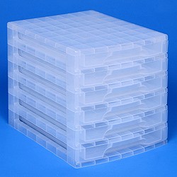 Desktop organiser with 6x3 litre Really Useful Drawers