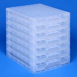Desktop organiser with 7x3 litre Really Useful Drawers