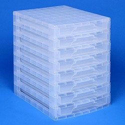 Desktop organiser with 8x3 litre Really Useful Drawers