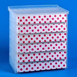 Large Robo Drawers tower with 6x4.5 litre drawers
