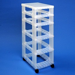 Storage tower without 2x4 + 3x9 litre Really Useful Boxes