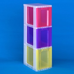 Storage tower with 3x25 litre Really Useful Drawers
