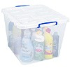 60 litre quality nestable Really Useful Box with winged lid