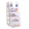 Scrapbook Drawers tower with 5x19 litre drawers
