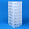 Scrapbook Drawers tower with 8x9.5 litre drawers