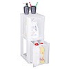 Slimline storage tower with 2x11.5 litre Really Useful Drawers